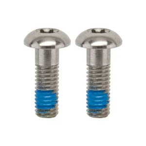 BRAKE PART SRAM DISC ADPTR SCREWS ONLY 15mm T25 SS PAIR f/FLAT MOUNT CALIPER