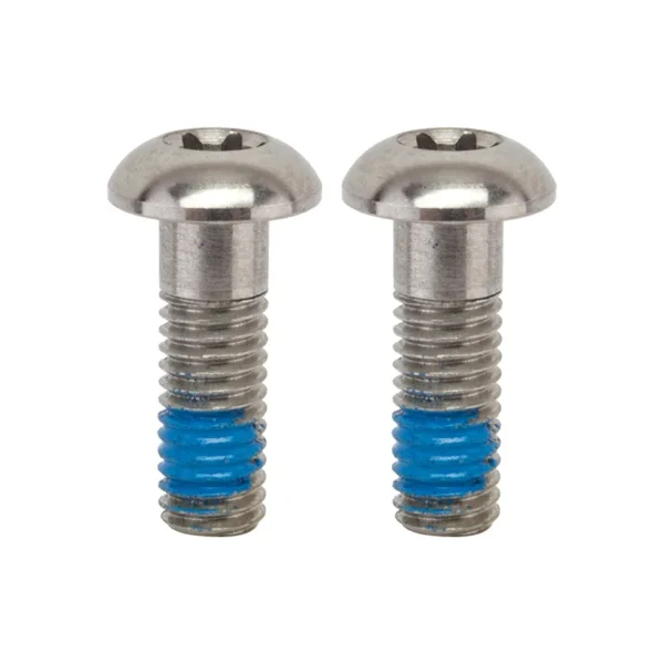BRAKE PART SRAM DISC ADPTR SCREWS ONLY 15mm T25 SS PAIR f/FLAT MOUNT CALIPER