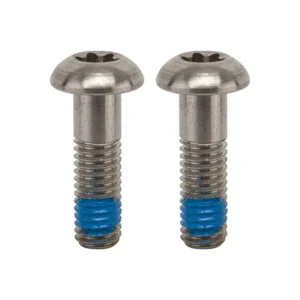 BRAKE PART SRAM DISC ADPTR SCREWS ONLY 17mm T25 SS PAIR f/FLAT MOUNT CALIPER
