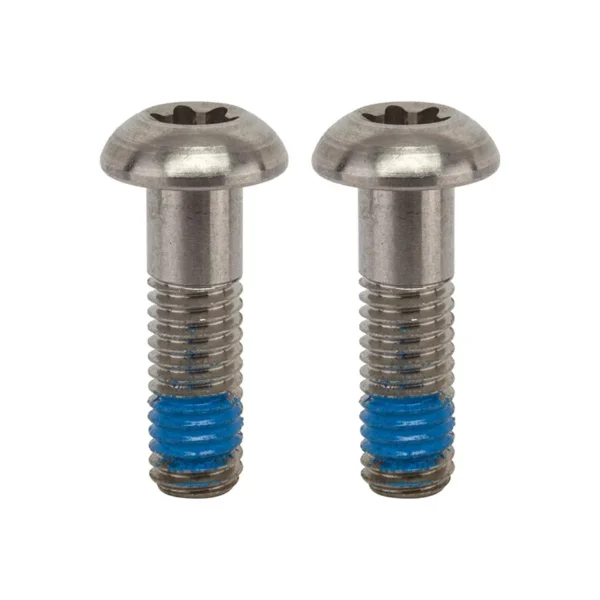 BRAKE PART SRAM DISC ADPTR SCREWS ONLY 17mm T25 SS PAIR f/FLAT MOUNT CALIPER