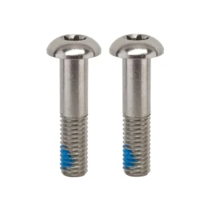 BRAKE PART SRAM DISC ADPTR SCREWS ONLY 22mm T25 SS PAIR f/FLAT MOUNT CALIPER