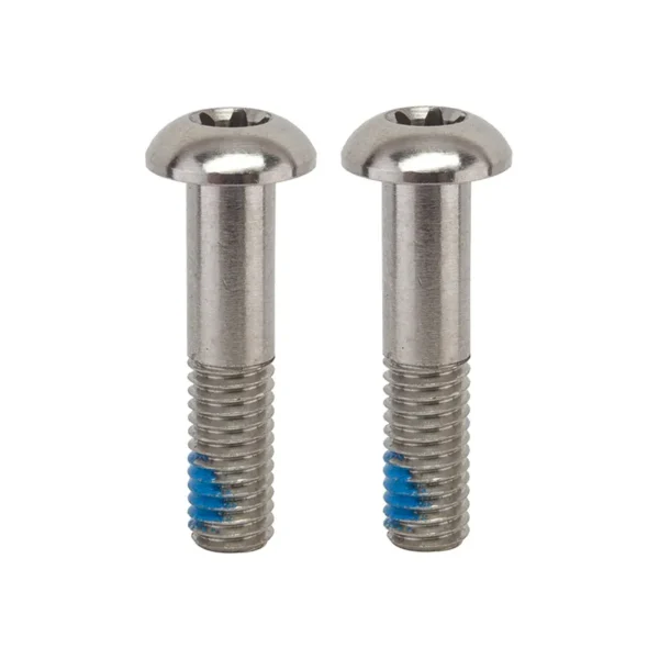 BRAKE PART SRAM DISC ADPTR SCREWS ONLY 22mm T25 SS PAIR f/FLAT MOUNT CALIPER