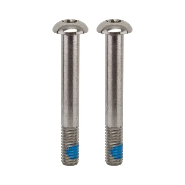 BRAKE PART SRAM DISC ADPTR SCREWS ONLY 37mm T25 SS PAIR f/FLAT MOUNT CALIPER