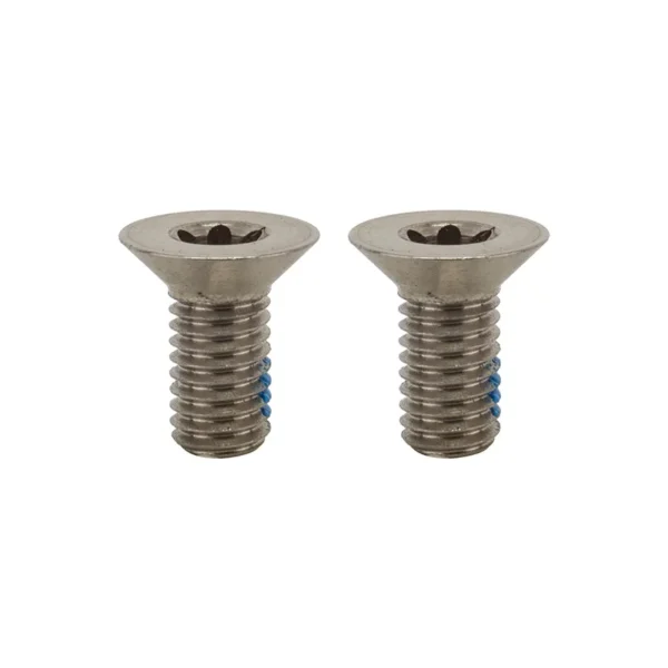 BRAKE PART SRAM DISC ADPTR SCREWS ONLY 10.7mm T25 SS PAIR f/FLAT MOUNT CALIPER