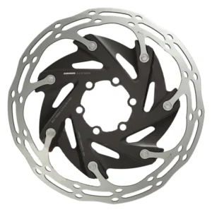 BRAKE PART SRAM DISC ROTOR 160 C-LINE XR ROAD 6B 2-PIECE ROUNDED SL/BK