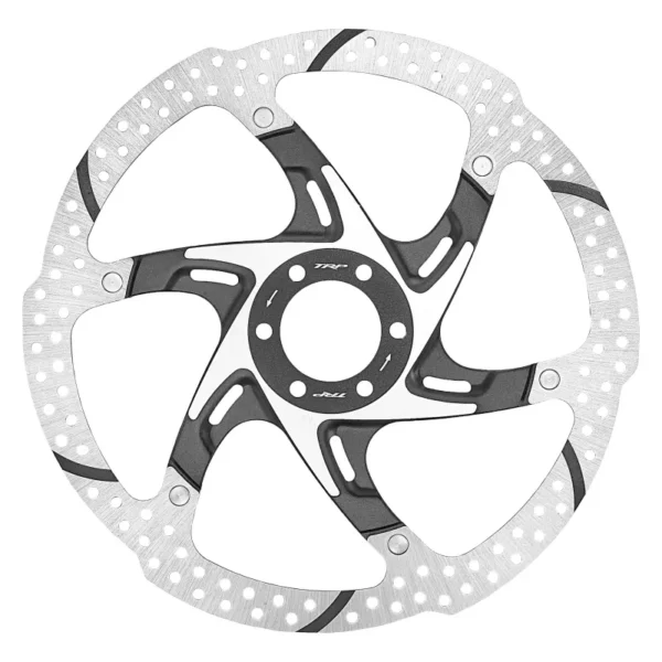 BRAKE PART TRP DISC ROTOR TRP-42 180mm 6b 2pc BK E-BIKE w/BOLTS