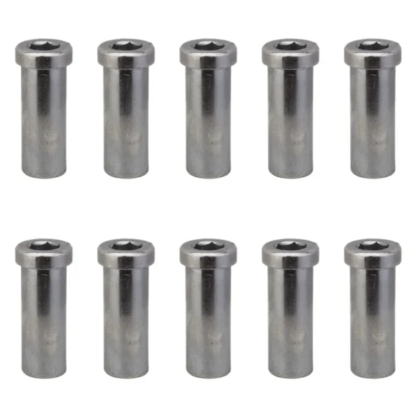 BRAKE PART NUT FRT 20mm F/CARBON FORK ALLEN HEAD BGof10