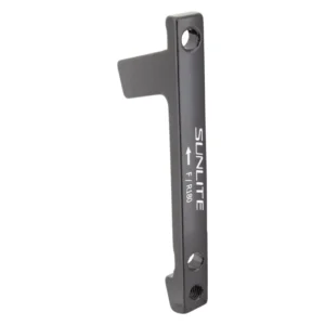 BRAKE PART SUNLT DISC ADPTR POST 180R/180F BK