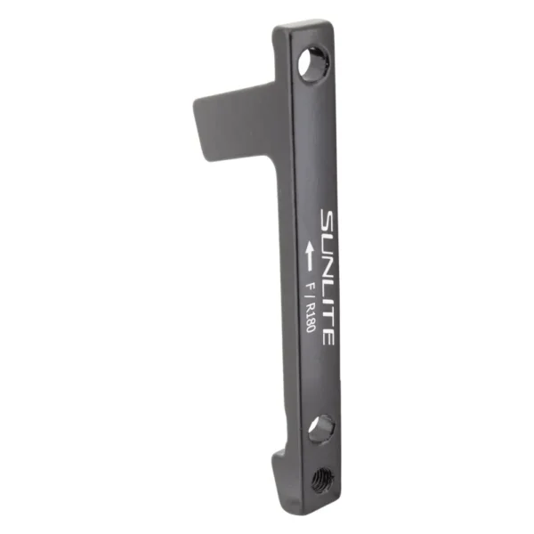 BRAKE PART SUNLT DISC ADPTR POST 180R/180F BK
