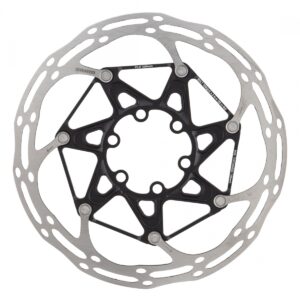 BRAKE PART SRAM DISC ROTOR 160 C-LINE 6B 2-PIECE ROUNDED STL BOLTS