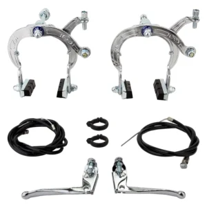 BRAKESET SUNLT STL F+R w/LVRS CP