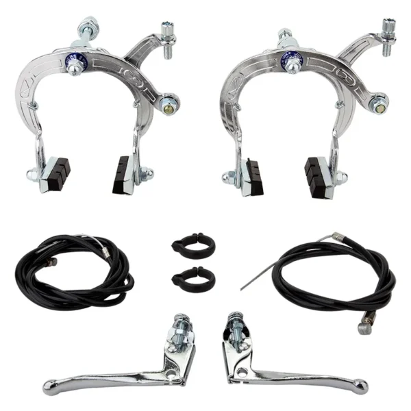 BRAKESET SUNLT STL F+R w/LVRS CP