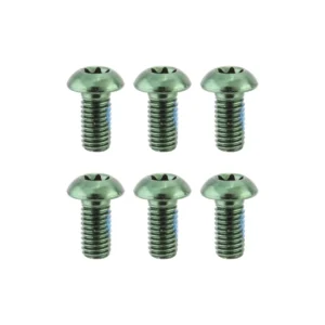 BRAKE PART CLK DISC BOLTS ANO GRN PKof6