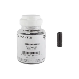 CABLE FERRULE SUNLT 4mm PLSTC SIS BTLof150