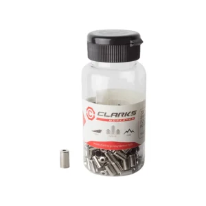 CABLE FERRULE CLK 5mm BRAKE SIL METAL BTLof200