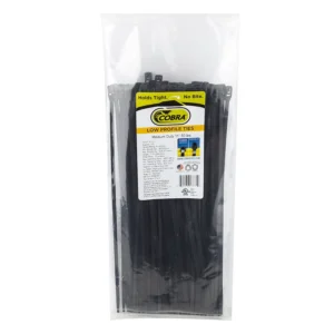 CABLE GUIDE COBRA FLEXROUTE TIES ONLY 11in 100pk BULK BK