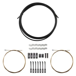 CABLE GEAR OR8 KIT SUPERSLICK COMPRESSIONLESS F+R RD/MT BK