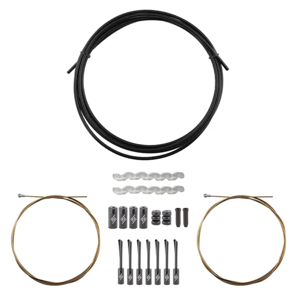 CABLE GEAR OR8 KIT SUPERSLICK COMPRESSIONLESS F+R RD/MT BK