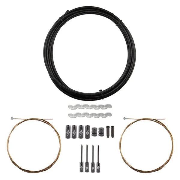 CABLE BRAKE OR8 KIT SUPERSLICK COMPRESSIONLESS F+R RD BK
