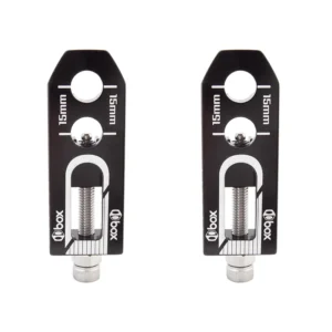 CHAIN TENSION ADJ BOX ONE 10mm/2-AXLE HOLE BK