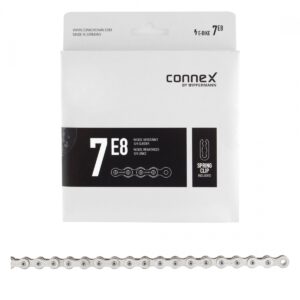 CHAIN CONNEX 7E8 1s 3/32 SL 124L f/EBIKE