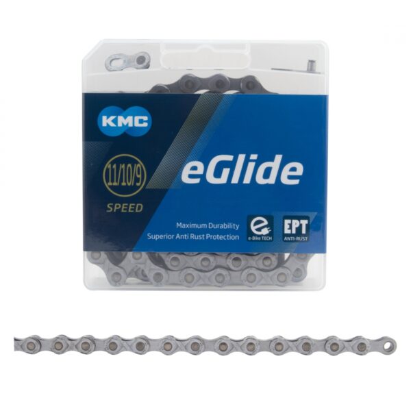 CHAIN KMC eGLIDE 9/10/11s EPT 132L f/EBIKE SHI-CUES