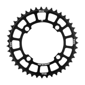 CHAINRING BOX TWO BMX 104mm 43T 4B BK