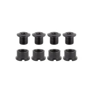 CHAINRING BOLT SET OR8 THRUSTER MTB/BOOST/FAT SINGLE STL BK