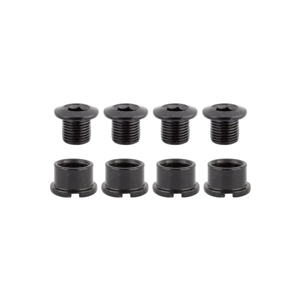 CHAINRING BOLT SET OR8 THRUSTER MTB/BOOST/FAT SINGLE STL BK