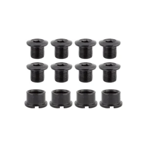 CHAINRING BOLT SET OR8 THRUSTER MTB DOUBLE STL BK