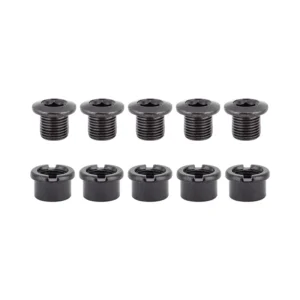 CHAINRING BOLT SET OR8 THRUSTER ROAD SINGLE STL BK