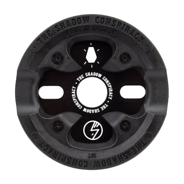 CHAINRING 1pc TSC 25T 1/8 SABOTAGE BK