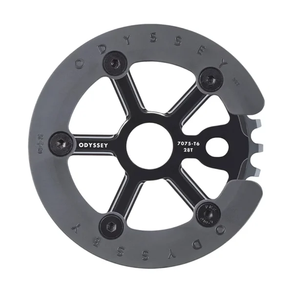 CHAINRING 1pc ODY 28T UTILITY PRO w/GUARD BK