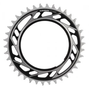 CHAINRING SRAM 38T RED E1 XPLR f/POWERMETER THREAD MOUNT BK/SL
