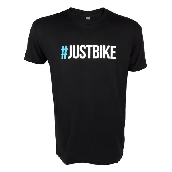 CLOTHING T-SHIRT JBI.BIKE #JUSTBIKE SML BLK