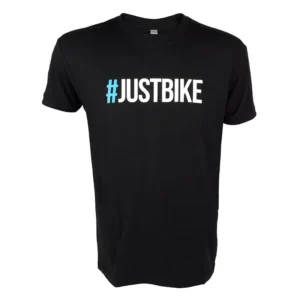 CLOTHING T-SHIRT JBI.BIKE #JUSTBIKE LRG BLK