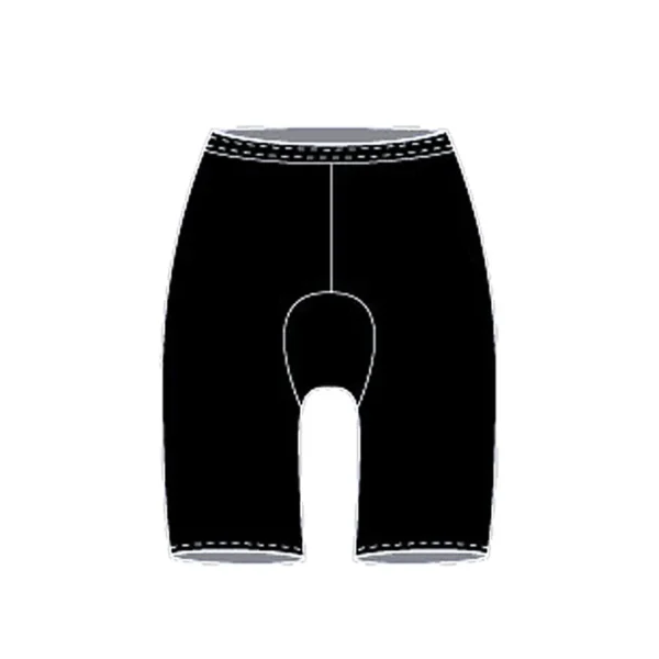 CLOTHING SHORTS ADMO PAD SKINS WOM BK SM