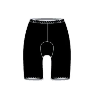 CLOTHING SHORTS ADMO PAD SKINS WOM BK LG