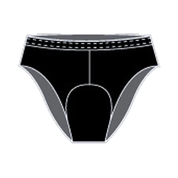 CLOTHING SHORTS ADMO PAD BRIEF WOM BK XL