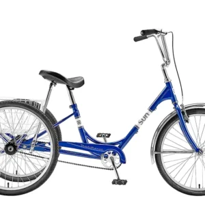 TRIKE SUN ADULT P-BU 24 ALY WHL***W/WHITE BASKET*** (F)