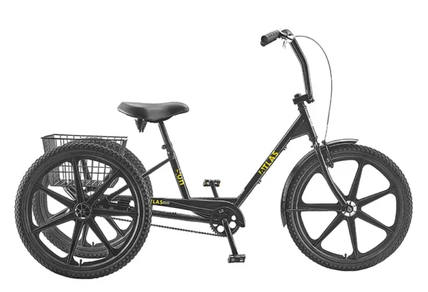 TRIKE SUN ATLAS TRANSIT BLK 24***W/ BLK BASKET*** / WHEELS NOT INCLUDED* (H)