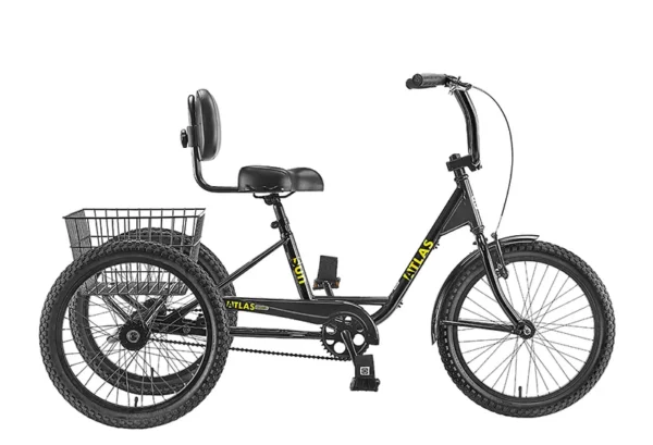 TRIKE SUN ATLAS TRANSIT SD BK***W/BLACK BASKET***