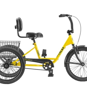 TRIKE SUN ATLAS TRANSIT SD YL ***W/BLACK BASKET***