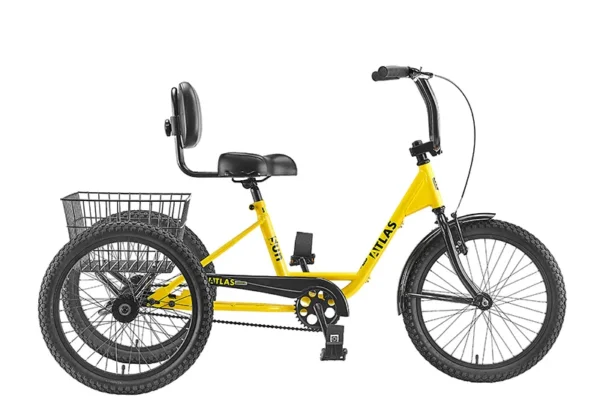 TRIKE SUN ATLAS TRANSIT SD YL ***W/BLACK BASKET***