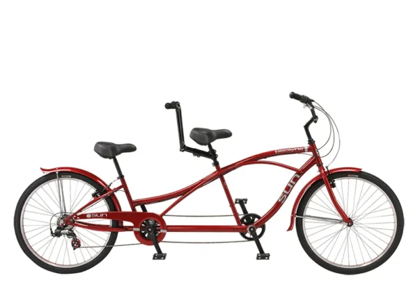 BIKE SUN BISCAYNE TANDEM 7sp MET-RED 09