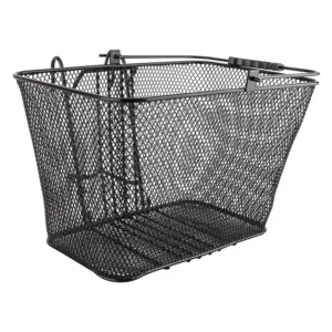 BASKET SUNLT FT MESH L/O DLX BK14.5x8.5x7 w/BRACKET