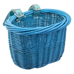 BASKET SUNLT FT WILLOW MINI BLU STRAP-ON9.75x6x7.5