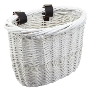BASKET SUNLT FT WILLOW MINI WHT STRAP-ON9.75x6x7.5