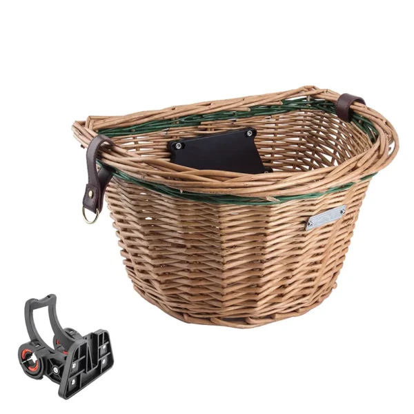 BASKET SUNLT FT WICKER HONEY-GN QR