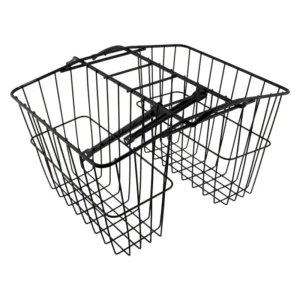 BASKET WALD 520GB TWIN RR MED 13x6x11 BKw/HARDWARE